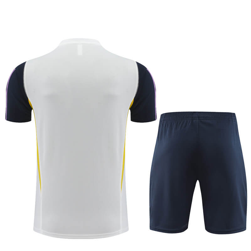Camiseta de Entrenamiento Real Madrid 2023/2024 Blanco/Azul Marino Kit